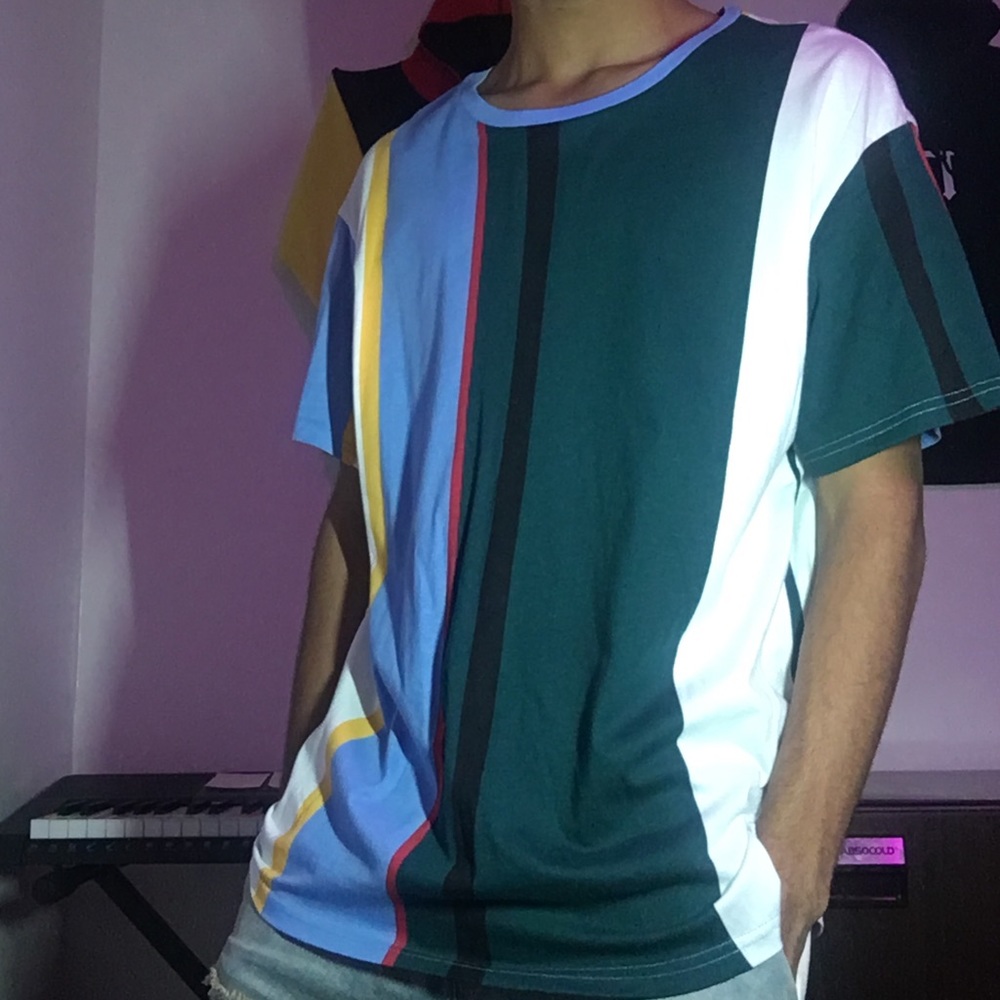 Colourful PacSun tee